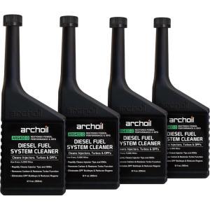 imageArchoil AR6400D Diesel Fuel System Cleaner Two Pack  Cleans Injectors Turbo ampamp DPF12 Fl Oz Pack of 4