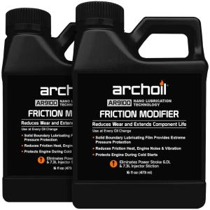 imageArchoil AR9100 Oil Additive 16oz for All Vehicles  Powerstroke Cold Starts Eliminates Injector ProblemsAR9100 16oz  2 Pack